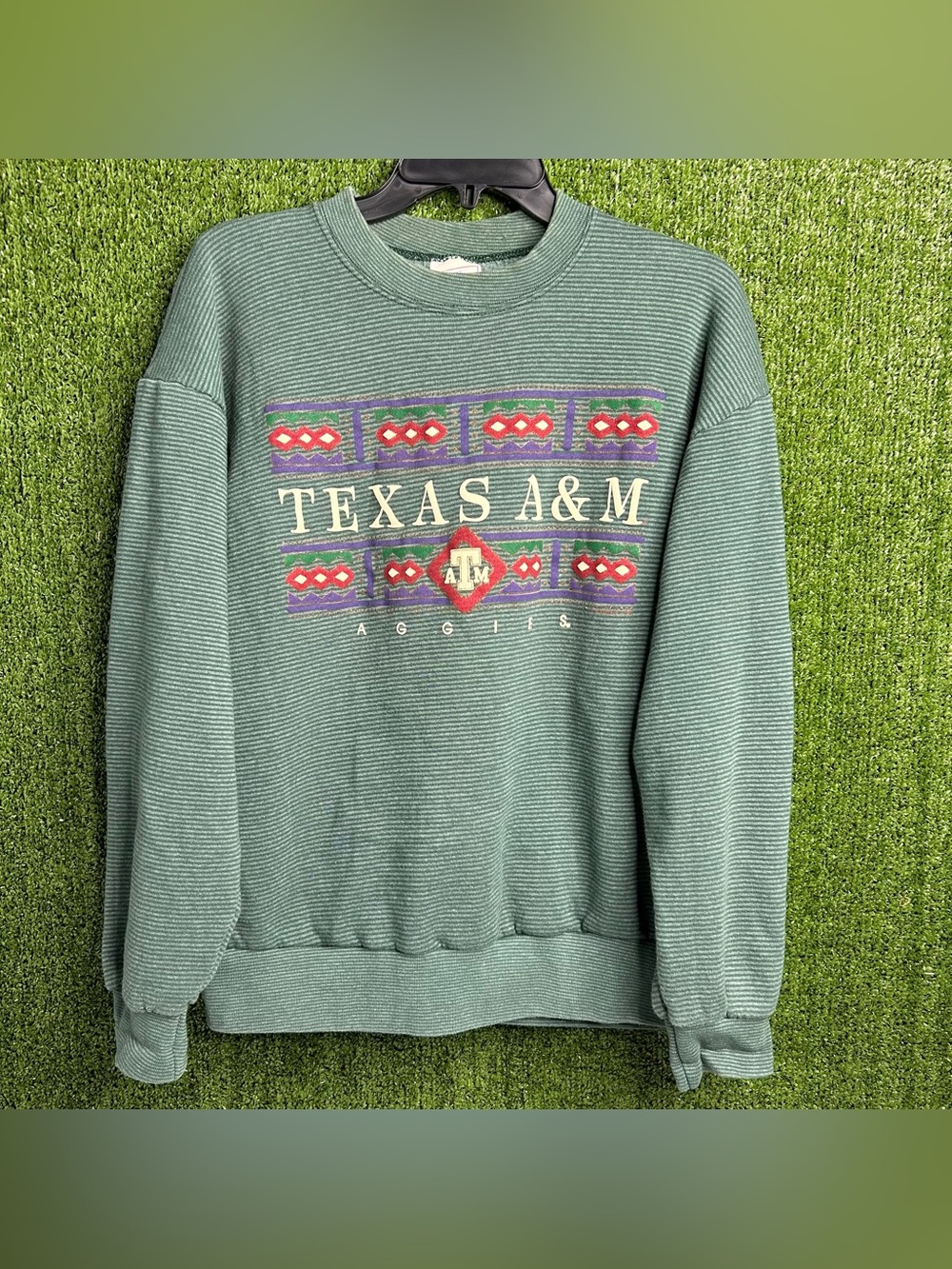 Vintage A & M Premier Sportswear Green X-Large B9